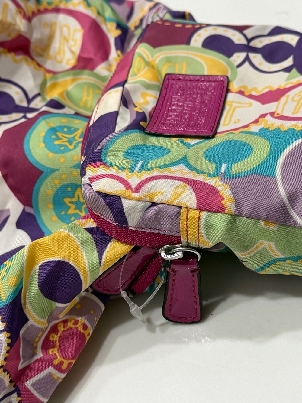 Coach Poppy Packable Shopping Tote NWOT - Picture 3 of 11